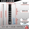 image:imageBUCKLOS Bike Stem Riser Extender MTB 118 286mm Bike Fork Stem Handlebar Stem Aluminum Adapter for Mountain Bike Road Bike MTB BMX210mm