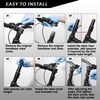 image:imageBUCKLOS Bike Stem Riser Extender MTB 118 286mm Bike Fork Stem Handlebar Stem Aluminum Adapter for Mountain Bike Road Bike MTB BMX210mm