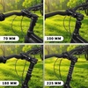 image:imageBUCKLOS Bike Stem Riser Extender MTB 118 286mm Bike Fork Stem Handlebar Stem Aluminum Adapter for Mountain Bike Road Bike MTB BMX70mm