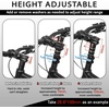 image:imageBUCKLOS Bike Stem Riser Extender MTB 118 286mm Bike Fork Stem Handlebar Stem Aluminum Adapter for Mountain Bike Road Bike MTB BMX80mm