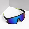 image:imageBUCKLOS Polarized Cycling Running Sunglasses for Men Women UV400 ProtectionTR90 Sun Glasses for Bike Baseball Sports SafetyBlack Framegreen Lens