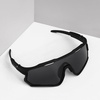 image:imageBUCKLOS Polarized Cycling Running Sunglasses for Men Women UV400 ProtectionTR90 Sun Glasses for Bike Baseball Sports SafetyBlack Framesblack Lens