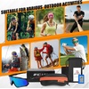 image:imageBUCKLOS Polarized Cycling Running Sunglasses for Men Women UV400 ProtectionTR90 Sun Glasses for Bike Baseball Sports SafetyBlack Frameslight Blue Lens