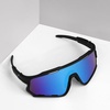 image:imageBUCKLOS Polarized Cycling Running Sunglasses for Men Women UV400 ProtectionTR90 Sun Glasses for Bike Baseball Sports SafetyBlack Frameslight Blue Lens