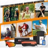 image:imageBUCKLOS Polarized Cycling Running Sunglasses for Men Women UV400 ProtectionTR90 Sun Glasses for Bike Baseball Sports SafetyBlack Framesred Lens