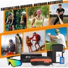 image:imageBUCKLOS Polarized Cycling Running Sunglasses for Men Women UV400 ProtectionTR90 Sun Glasses for Bike Baseball Sports SafetyBlack Framesyellow Lens