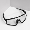 image:imageBUCKLOS Polarized Cycling Running Sunglasses for Men Women UV400 ProtectionTR90 Sun Glasses for Bike Baseball Sports SafetyBlacktransparent