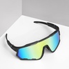 image:imageBUCKLOS Polarized Cycling Running Sunglasses for Men Women UV400 ProtectionTR90 Sun Glasses for Bike Baseball Sports SafetyGery Framesgold Lens