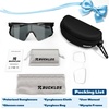image:imageBUCKLOS Polarized Sunglasses Cycling for Men WomenUV400 Protection Sun Glasses Goggles for Baseball Fishing Running SportsBlackblack