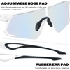 image:imageBUCKLOS Polarized Sunglasses Cycling for Men WomenUV400 Protection Sun Glasses Goggles for Baseball Fishing Running SportsWhitered