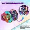 image:imageBUCKLOS Skull 318mm MTB Stem 35mm Mountain Bike Handlebars Short Stems 1 18 UltraLight Hollow CNC Aluminum Alloy Riser Bicycle Stem for AM XC BMX EBike Downhill Trail Folding BikeMulticolor