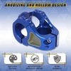 image:imageBUCKLOS Skull 318mm MTB Stem 35mm Mountain Bike Handlebars Short Stems 1 18 UltraLight Hollow CNC Aluminum Alloy Riser Bicycle Stem for AM XC BMX EBike Downhill Trail Folding BikeBlue