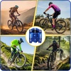 image:imageBUCKLOS Skull 318mm MTB Stem 35mm Mountain Bike Handlebars Short Stems 1 18 UltraLight Hollow CNC Aluminum Alloy Riser Bicycle Stem for AM XC BMX EBike Downhill Trail Folding BikeBlue