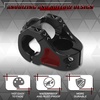 image:imageBUCKLOS Skull 318mm MTB Stem 35mm Mountain Bike Handlebars Short Stems 1 18 UltraLight Hollow CNC Aluminum Alloy Riser Bicycle Stem for AM XC BMX EBike Downhill Trail Folding BikeBlack