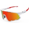 White Frames+red Lens