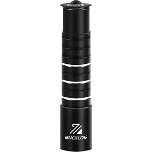 image:imageBUCKLOS Bike Stem Riser Extender MTB 118 286mm Bike Fork Stem Handlebar Stem Aluminum Adapter for Mountain Bike Road Bike MTB BMX165mm