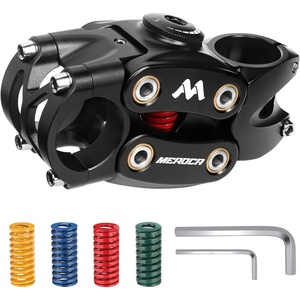 image:imageBUCKLOS Bike Suspension Stem MTB ShockAbsorbing Stem 318mm Adjustable Bicycle Handlebar Stems 7 Degree 90mm Length with 4 Replaceable Coil Springs for Mountain Road Gravel Bikes Ebike BMW790mm