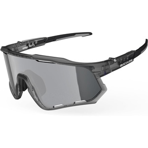image:imageBUCKLOS Polarized Cycling Running Sunglasses for Men Women UV400 ProtectionTR90 Sun Glasses for Bike Baseball Sports SafetyGrey Framesgrey Lens