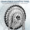 image:imageBUCKLOS 89101112 Speed Bike Chain High Performance Lightweight Bicycle Chains for Road BikeMountain BikeEbikeCompatible with Shimano SRAM Campagnolo SilverGoldSILVER