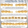 image:imageBUCKLOS 89101112 Speed Bike Chain High Performance Lightweight Bicycle Chains for Road BikeMountain BikeEbikeCompatible with Shimano SRAM Campagnolo SilverGoldGOLD