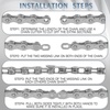 image:imageBUCKLOS 89101112 Speed Bike Chain High Performance Lightweight Bicycle Chains for Road BikeMountain BikeEbikeCompatible with Shimano SRAM Campagnolo SilverGoldSILVER