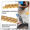 image:imageBUCKLOS 89101112 Speed Bike Chain High Performance Lightweight Bicycle Chains for Road BikeMountain BikeEbikeCompatible with Shimano SRAM Campagnolo SilverGoldGOLD