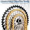 image:imageBUCKLOS 89101112 Speed Bike Chain High Performance Lightweight Bicycle Chains for Road BikeMountain BikeEbikeCompatible with Shimano SRAM Campagnolo SilverGoldGOLD