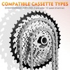 image:imageBUCKLOS 89101112 Speed Bike Chain High Performance Lightweight Bicycle Chains for Road BikeMountain BikeEbikeCompatible with Shimano SRAM Campagnolo SilverGoldSILVER