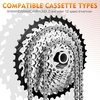 image:imageBUCKLOS 89101112 Speed Bike Chain High Performance Lightweight Bicycle Chains for Road BikeMountain BikeEbikeCompatible with Shimano SRAM Campagnolo SilverGoldSILVER