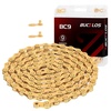 image:imageBUCKLOS 89101112 Speed Bike Chain High Performance Lightweight Bicycle Chains for Road BikeMountain BikeEbikeCompatible with Shimano SRAM Campagnolo SilverGoldGOLD