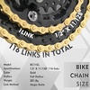 image:imageBUCKLOS 89101112 Speed Bike Chain High Performance Lightweight Bicycle Chains for Road BikeMountain BikeEbikeCompatible with Shimano SRAM Campagnolo SilverGoldGOLD