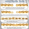 image:imageBUCKLOS 89101112 Speed Bike Chain High Performance Lightweight Bicycle Chains for Road BikeMountain BikeEbikeCompatible with Shimano SRAM Campagnolo SilverGoldGOLD