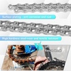 image:imageBUCKLOS 89101112 Speed Bike Chain High Performance Lightweight Bicycle Chains for Road BikeMountain BikeEbikeCompatible with Shimano SRAM Campagnolo SilverGoldSILVER