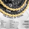 image:imageBUCKLOS 89101112 Speed Bike Chain High Performance Lightweight Bicycle Chains for Road BikeMountain BikeEbikeCompatible with Shimano SRAM Campagnolo SilverGoldGOLD