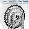 image:imageBUCKLOS 89101112 Speed Bike Chain High Performance Lightweight Bicycle Chains for Road BikeMountain BikeEbikeCompatible with Shimano SRAM Campagnolo SilverGoldSILVER