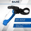 image:imageBUCKLOS Bike Dropper Seatpost Lever Remote Telescopic MTB Seatpost Dropper Bicycle Shock Remote Lever Bike Suspension Seat Post PartBLACKBLUE