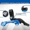 image:imageBUCKLOS Bike Dropper Seatpost Lever Remote Telescopic MTB Seatpost Dropper Bicycle Shock Remote Lever Bike Suspension Seat Post PartBLACKBLUE