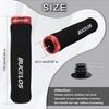 image:imageBUCKLOS Bike Handlebar Grips  Bicycle Foam Sponge Handle Bar Single Lock on AntiSlip Comfortable ShockAbsorbing Mountain Bike Grips for MTB BMX Scooter Beach Cruiser Folding BikeBLACK