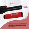 image:imageBUCKLOS Bike Handlebar Grips  Bicycle Foam Sponge Handle Bar Single Lock on AntiSlip Comfortable ShockAbsorbing Mountain Bike Grips for MTB BMX Scooter Beach Cruiser Folding BikeRED