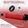 image:imageBUCKLOS Bike Handlebar Grips  Bicycle Foam Sponge Handle Bar Single Lock on AntiSlip Comfortable ShockAbsorbing Mountain Bike Grips for MTB BMX Scooter Beach Cruiser Folding BikeRED