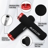 image:imageBUCKLOS Bike Handlebar Grips  Bicycle Foam Sponge Handle Bar Single Lock on AntiSlip Comfortable ShockAbsorbing Mountain Bike Grips for MTB BMX Scooter Beach Cruiser Folding BikeBLACK