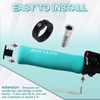 image:imageBUCKLOS Bike Handlebar Grips  Bicycle Foam Sponge Handle Bar Single Lock on AntiSlip Comfortable ShockAbsorbing Mountain Bike Grips for MTB BMX Scooter Beach Cruiser Folding BikeBIANQI