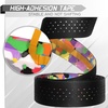 image:imageBUCKLOS Bike Handlebar Tape Silicone Bar Tape for Road Bike Comfortable Bicycle Handlebar Tape EVA Bike Grip 2 Pcs Bicycle Drop Bar Wraps AuroraMulticolorBLACKMULTICOLOR