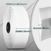 image:imageBUCKLOS Bike Handlebar Tape Silicone Bar Tape for Road Bike Comfortable Bicycle Handlebar Tape EVA Bike Grip 2 Pcs Bicycle Drop Bar Wraps AuroraMulticolorWHITE