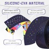 image:imageBUCKLOS Bike Handlebar Tape Silicone Bar Tape for Road Bike Comfortable Bicycle Handlebar Tape EVA Bike Grip 2 Pcs Bicycle Drop Bar Wraps AuroraMulticolorAURORAMULTICOLOR