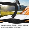 image:imageBUCKLOS Bike Handlebar Tape Silicone Bar Tape for Road Bike Comfortable Bicycle Handlebar Tape EVA Bike Grip 2 Pcs Bicycle Drop Bar Wraps AuroraMulticolorBLACK