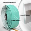 image:imageBUCKLOS Bike Handlebar Tape Silicone Bar Tape for Road Bike Comfortable Bicycle Handlebar Tape EVA Bike Grip 2 Pcs Bicycle Drop Bar Wraps AuroraMulticolorGREENWHITE