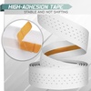image:imageBUCKLOS Bike Handlebar Tape Silicone Bar Tape for Road Bike Comfortable Bicycle Handlebar Tape EVA Bike Grip 2 Pcs Bicycle Drop Bar Wraps AuroraMulticolorWHITE