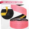 image:imageBUCKLOS Bike Handlebar Tape Silicone Bar Tape for Road Bike Comfortable Bicycle Handlebar Tape EVA Bike Grip 2 Pcs Bicycle Drop Bar Wraps AuroraMulticolorPINKBLACK