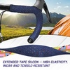 image:imageBUCKLOS Bike Handlebar Tape Silicone Bar Tape for Road Bike Comfortable Bicycle Handlebar Tape EVA Bike Grip 2 Pcs Bicycle Drop Bar Wraps AuroraMulticolorAURORAMULTICOLOR